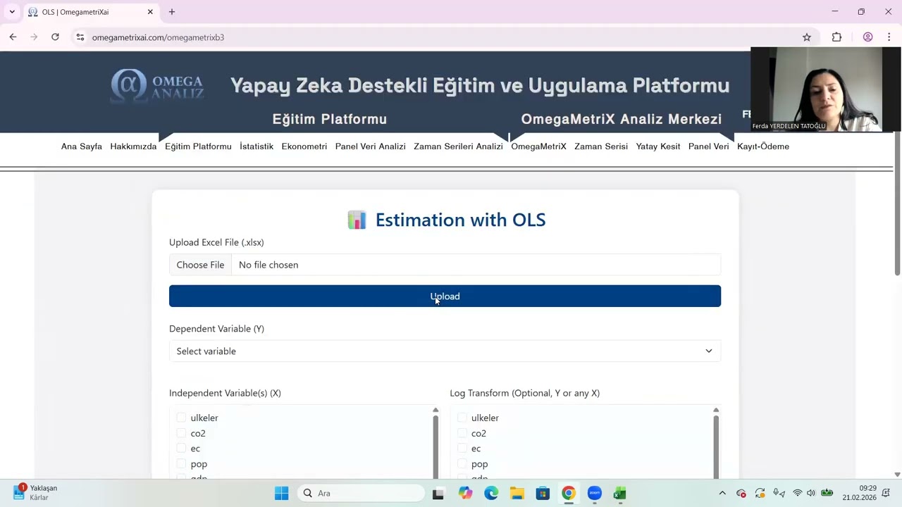 En Küçük Kareler (EKK) | OmegametrixAI