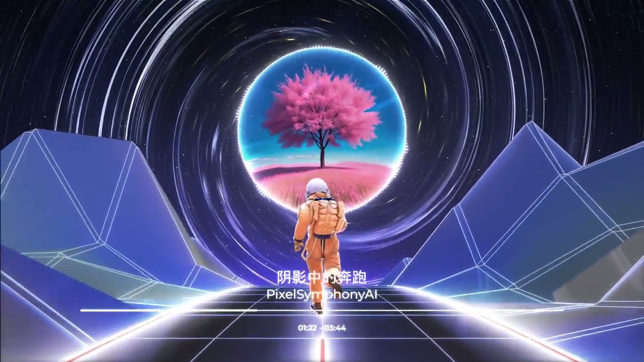 阴影中的奔跑
