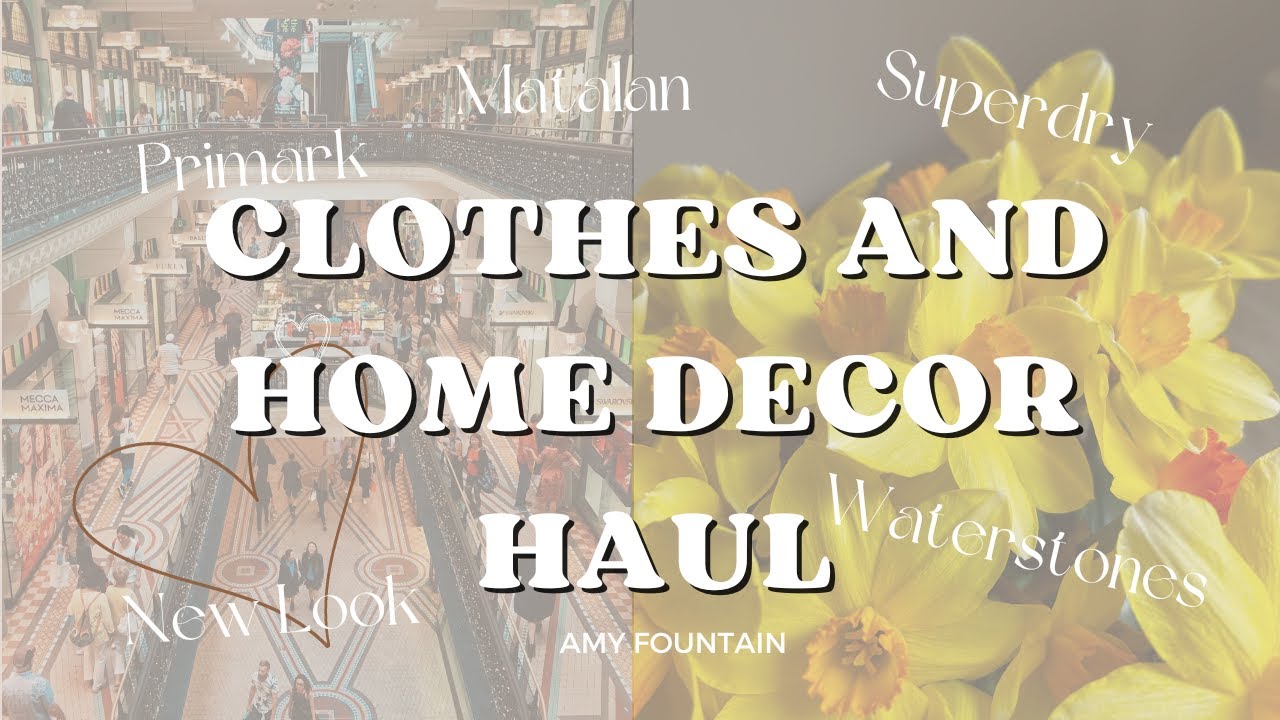 Come shopping with me! Clothes Haul | Home Decor Haul   HD 1080p