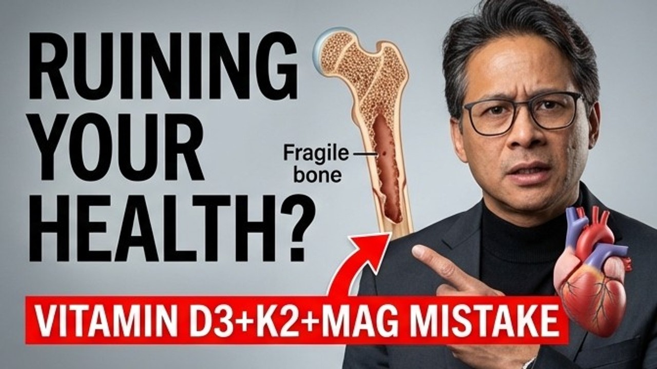 The #1 Vitamin D3 K2 and Magnesium Mistake Men Over 60 Are Making