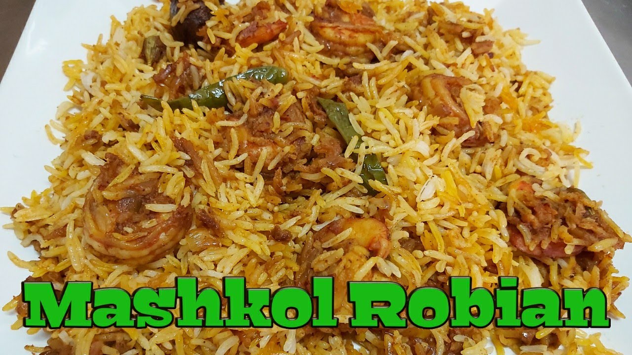 Mashkol Robian // How to make Mashkol Robian/Shrimp (arabian dish)