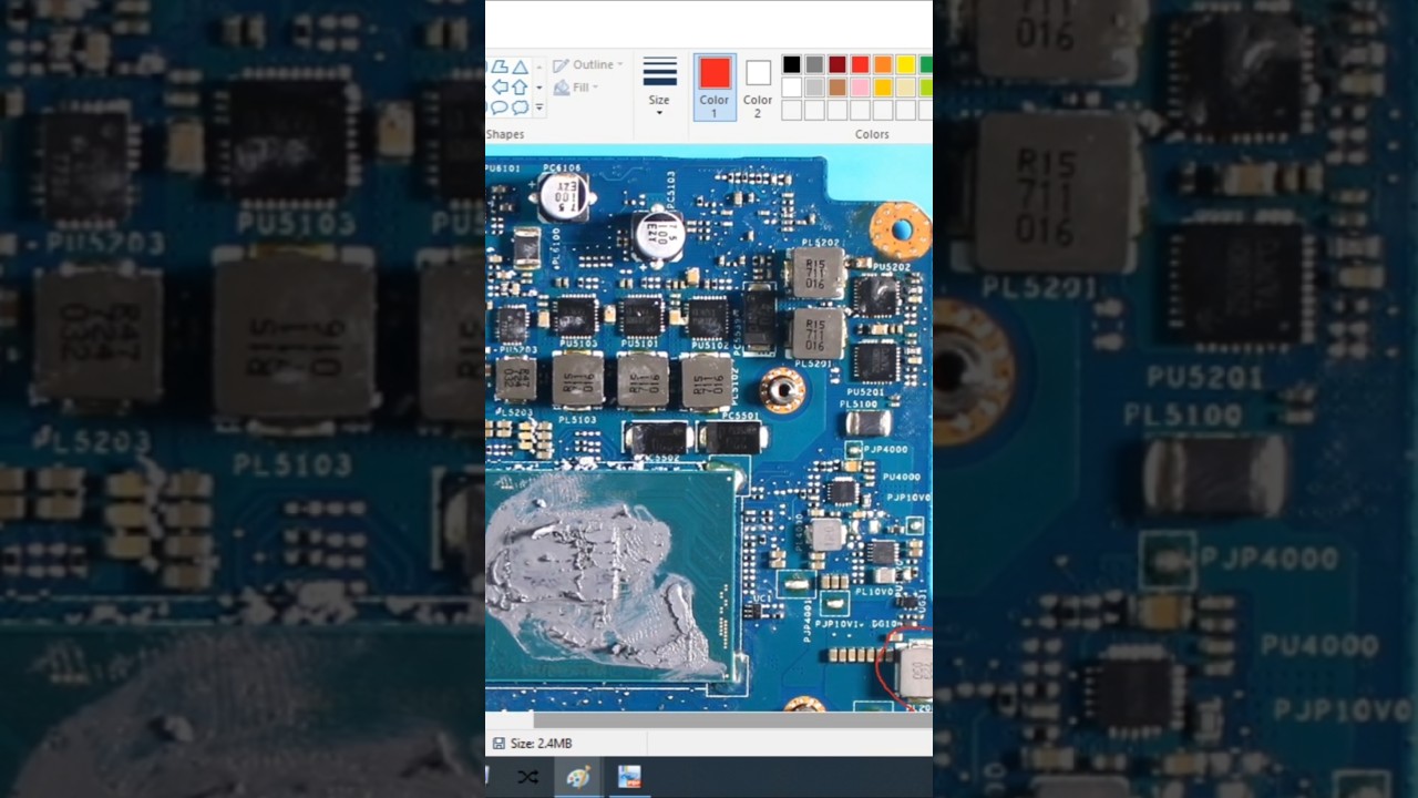 Ram Regulator Section Part 6 #tamil #laptoprepair #laptop #service #ram #regulator#repair#electronic