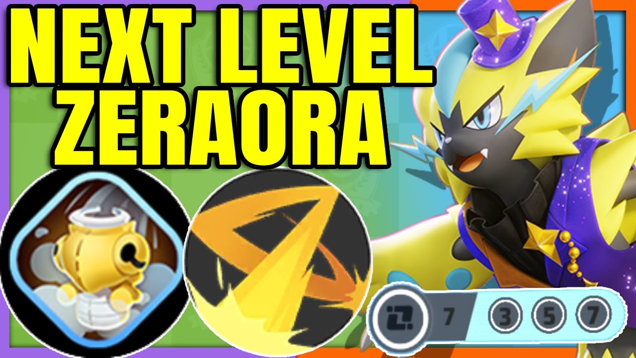 I will regret showcasing this COOLDOWN WILD CHARGE ZERAORA BUILD | Pokemon Unite