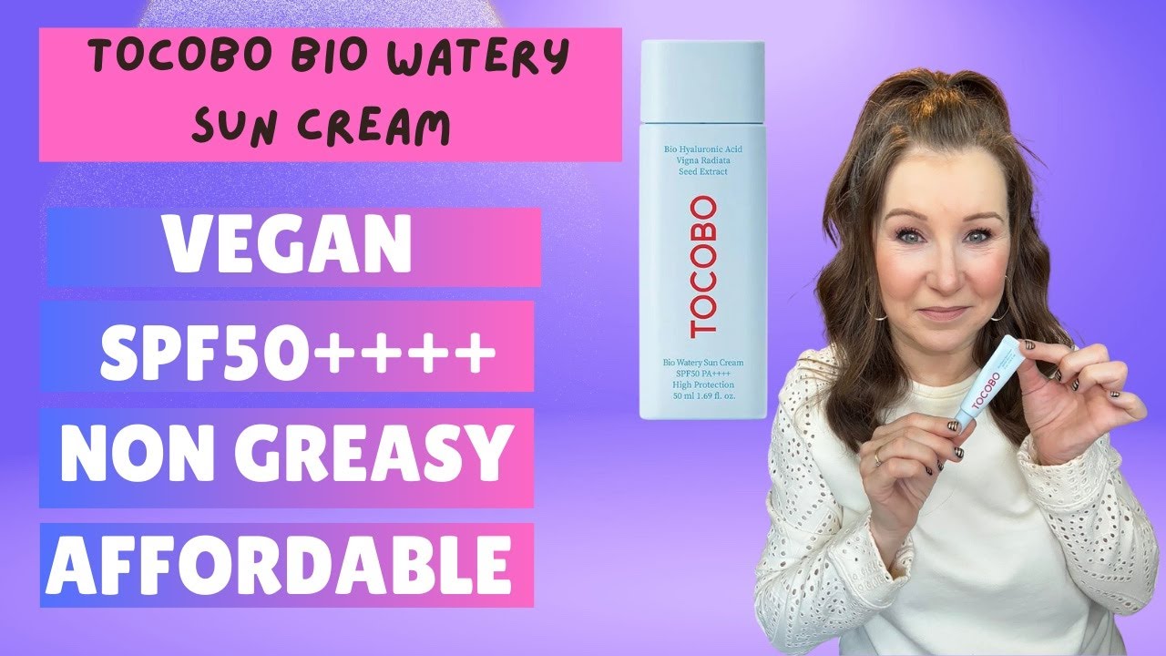 TOCOBO Bio Watery Sun Cream SPF50++++ - Review|Demo