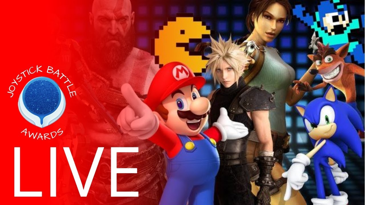 LIVE🔴 | Ποιος είναι ο καλύτερος GAMING χαρακτήρας όλων των εποχών;  Joystick Battle Awards