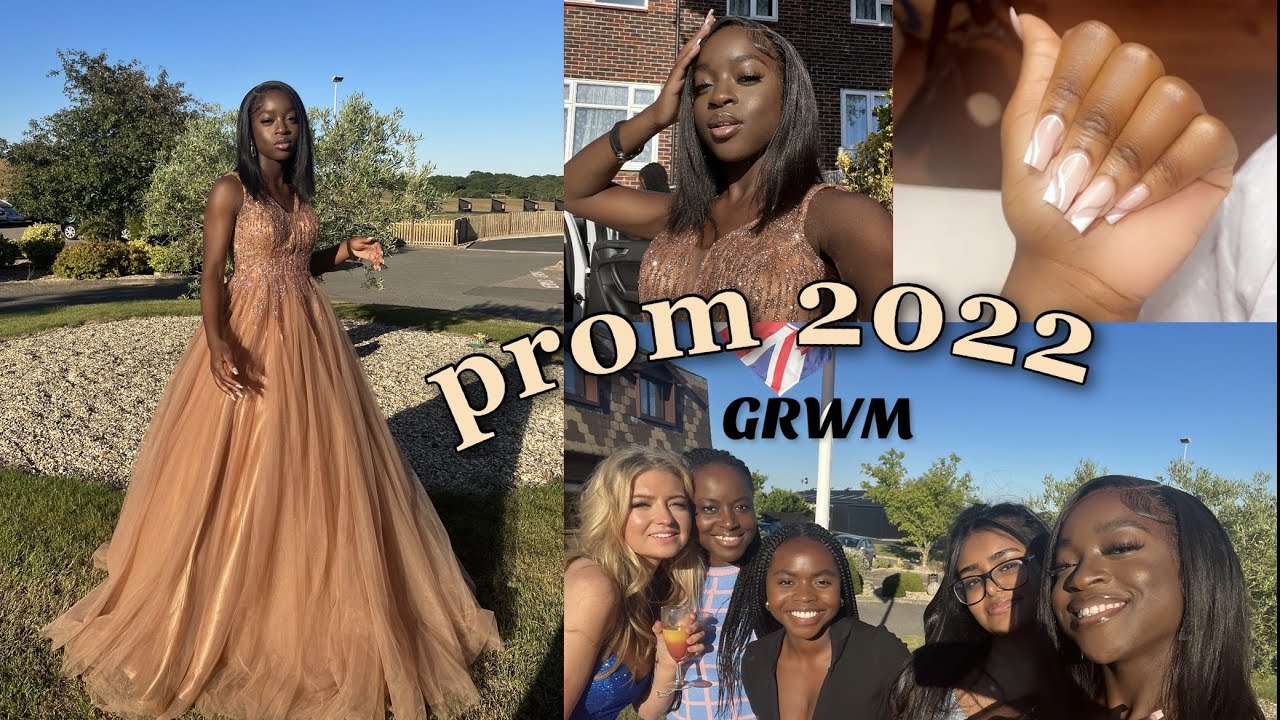 PROM GRWM | uk prom vlog | rhianan arthur