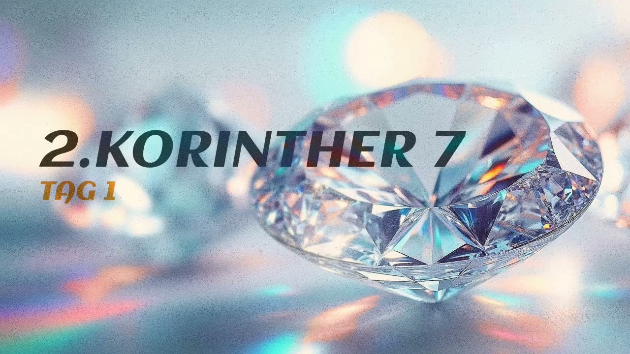 Tag 1 💎 2.Korinther 7,1