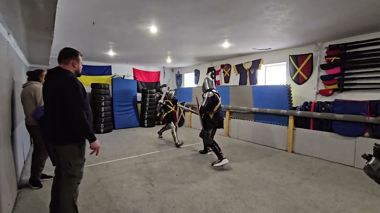 Відкрите тренування в обладунках 01.02.26. Щит-меч. Відео 25