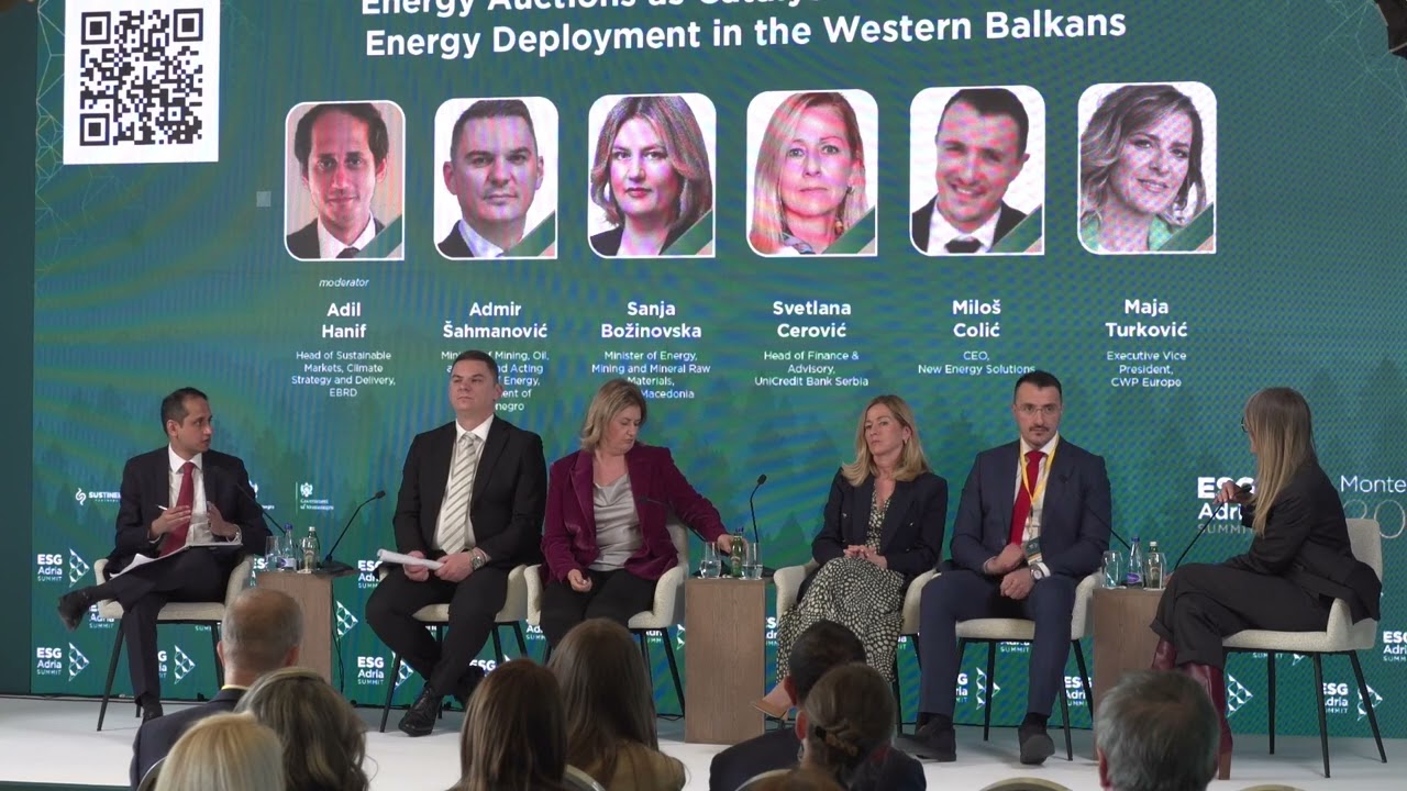 ESG Adria Summit 2025: Energy Auctions as Catalysts for Renewable Energy Deployment in the WB