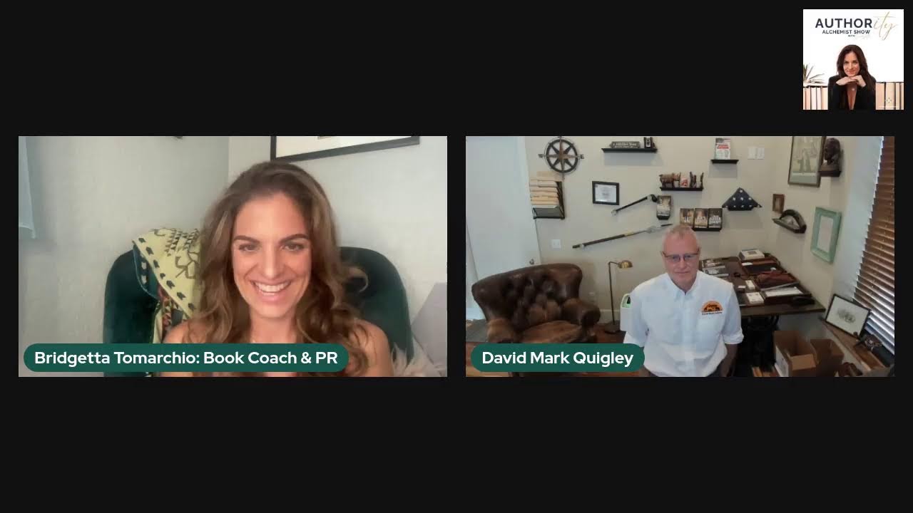 From Dyslexic to Bestselling Author | David Mark Quigley's Inspiring Story | Bridgetta Tomarchio