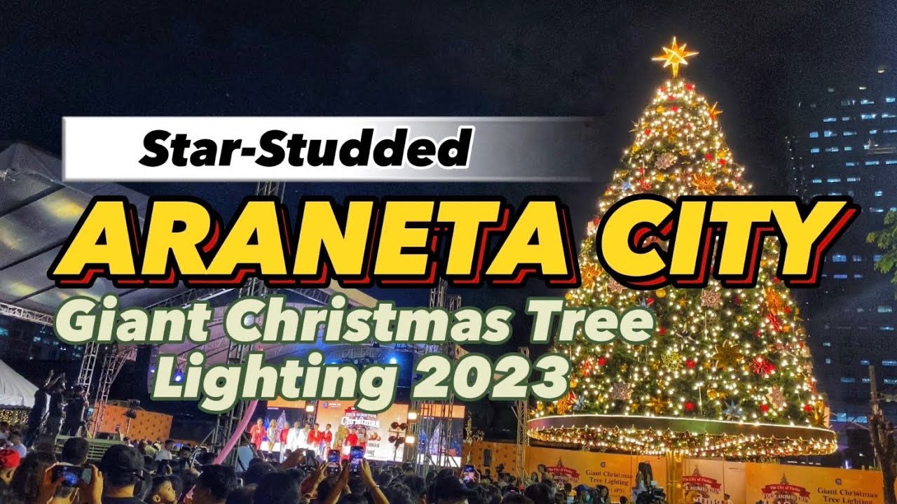 Star-Studded Araneta City’s Giant Christmas Tree Lighting 2023 With Vice Ganda! | November 10, 2023