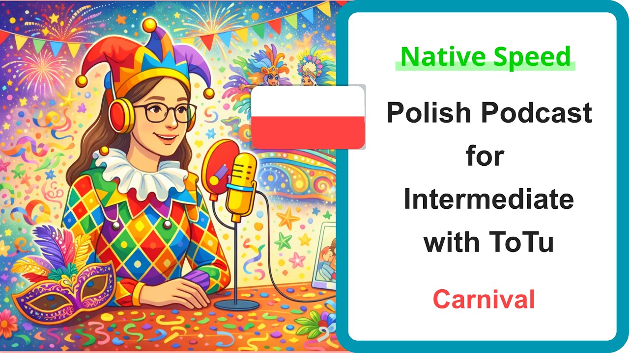 Native-Speed Polish Podcast for Intermediate 22: Carnival Karnawał