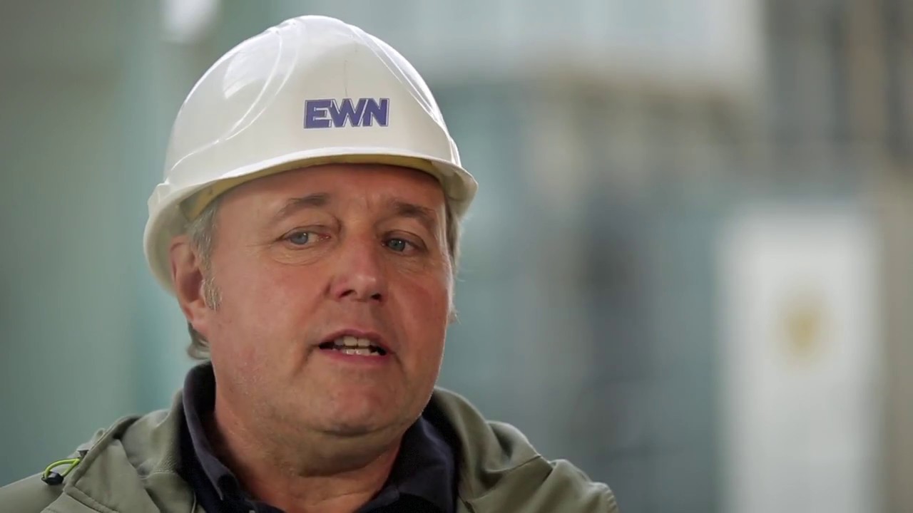 EWN Langzeitdokumentation Abriss Abluftkamin ehemaliges KKW Greifswald