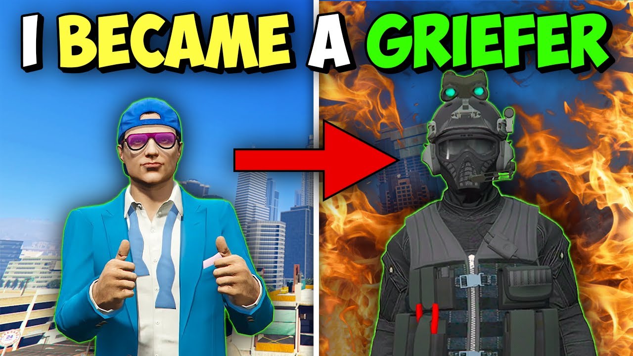 Я стал грифером в GTA Online на 2 часа...