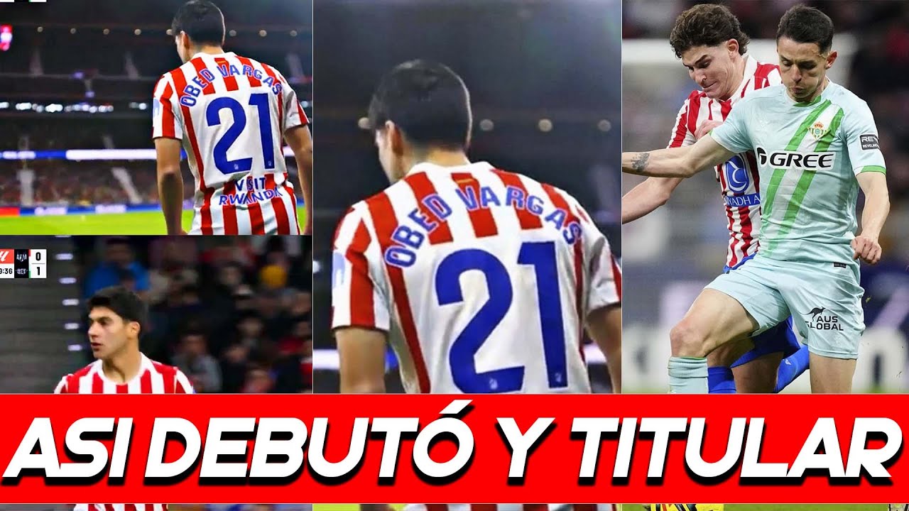 DEBUTÓ OBED VARGAS, TITULAR Y PARTIDAZO de FIDALGO, seguimos INVICTOS: EFRAIN