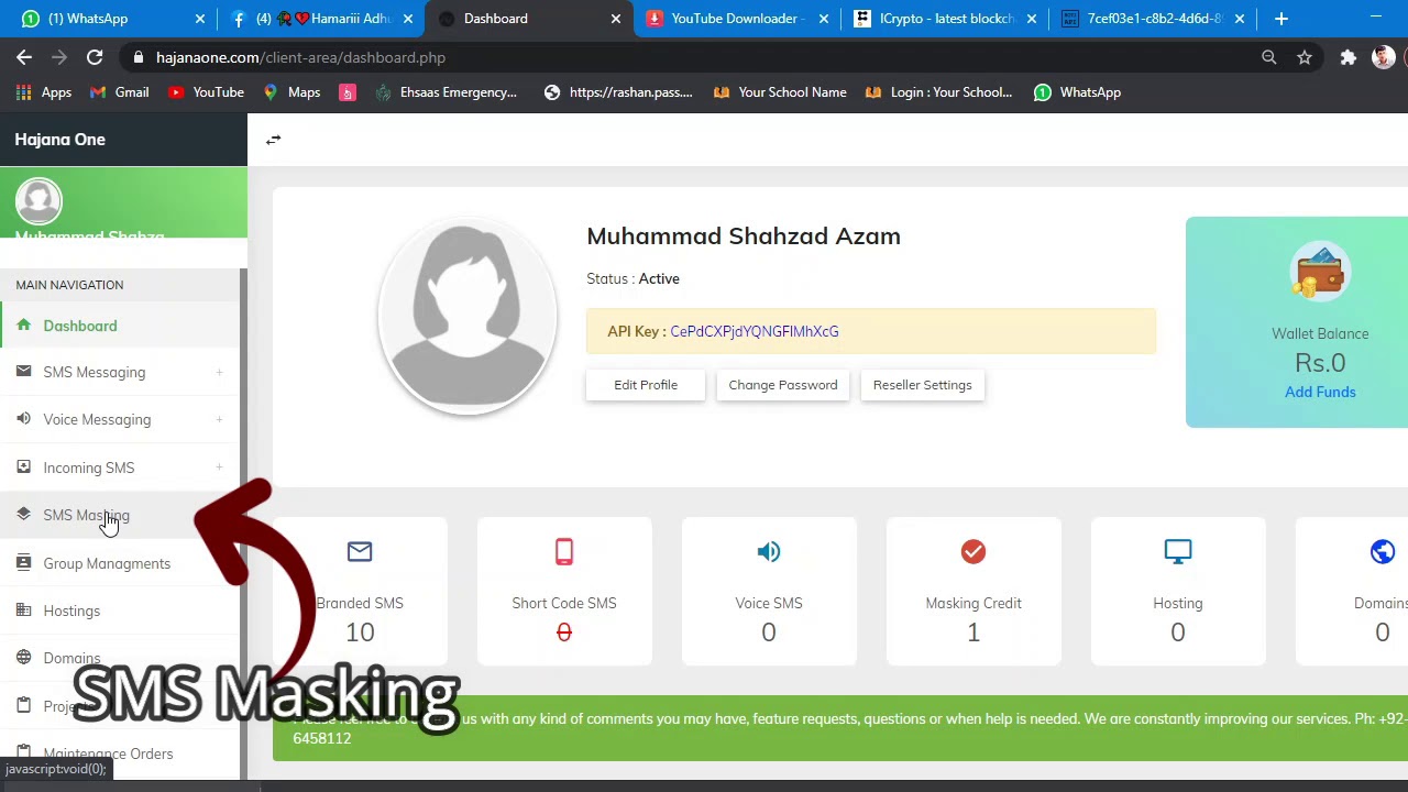 How to Apply for Mask for Branded SMS | Hajana One Tutorial