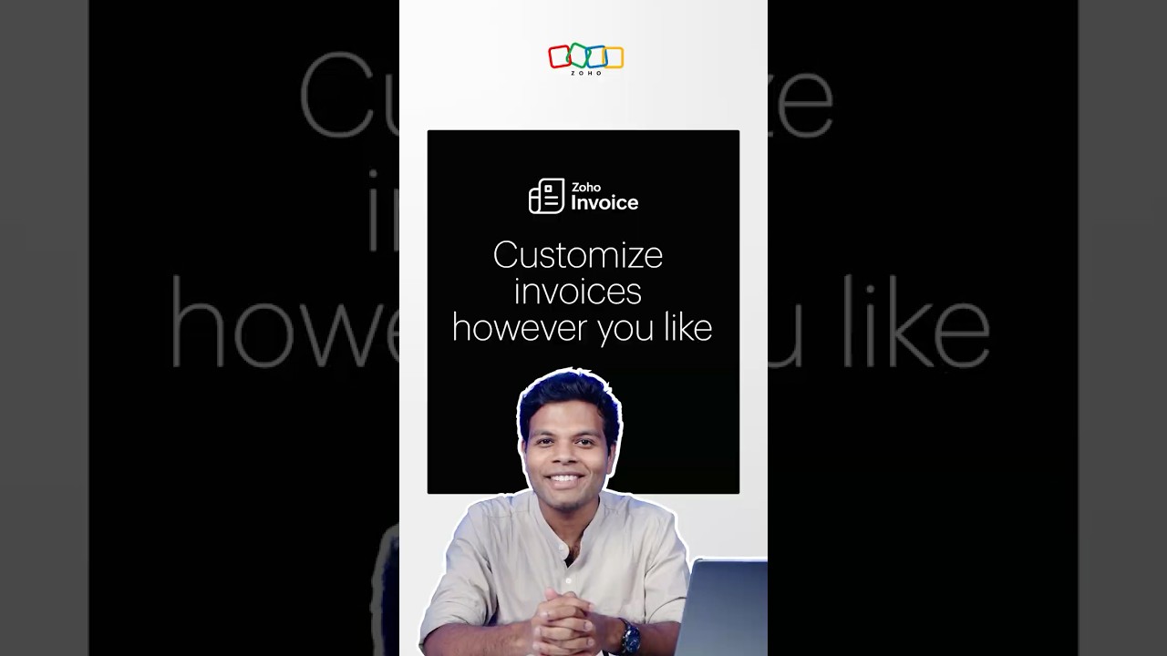 Create customized invoices for free with Zoho Invoice