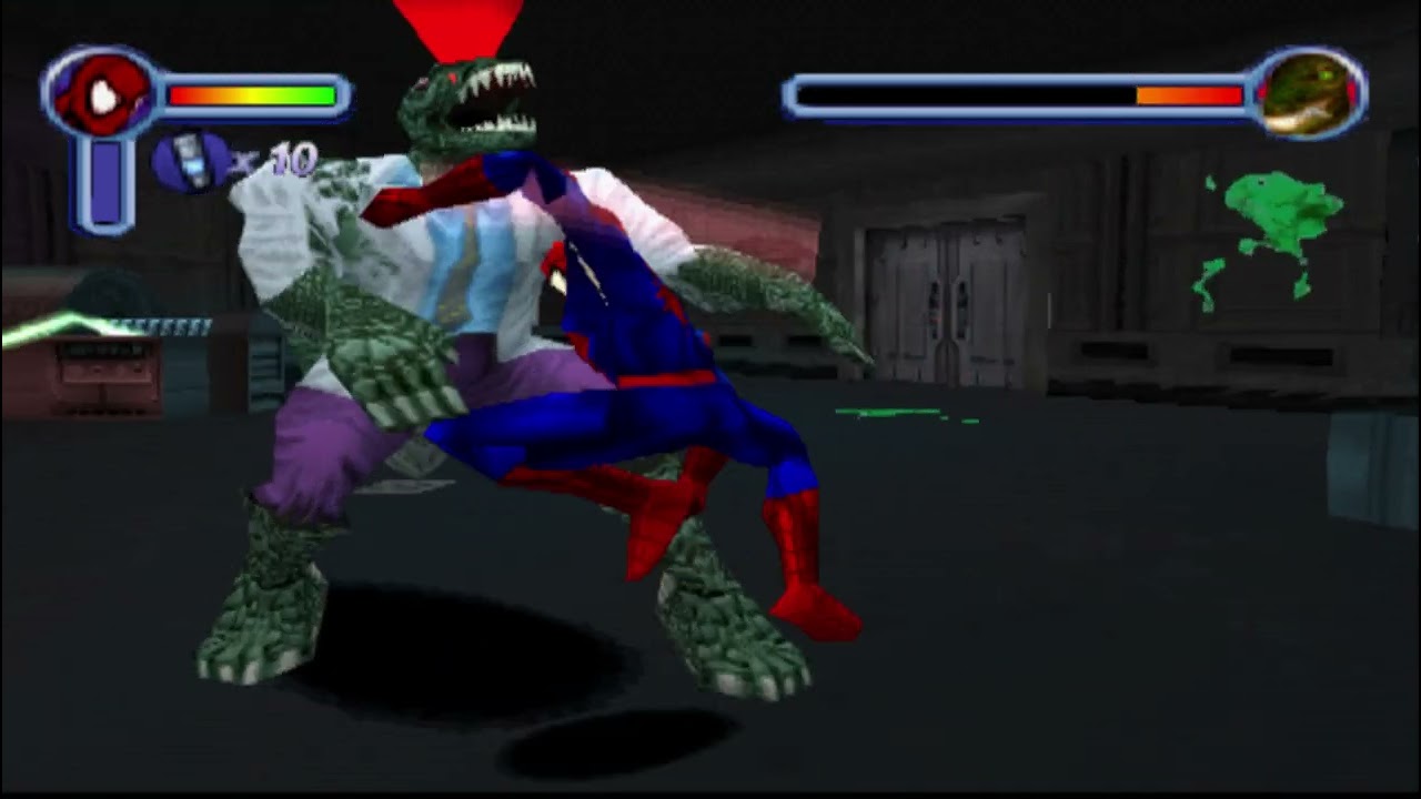 Spider-Man 2: Enter: Electro (PS1) - 18. Spidey vs. Lizard