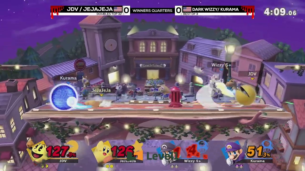 JeJaJeJa / JDV vs Dark Wizzy / Kurama - Ultimate Doubles Winners Quarter-Final - MAJOR UPSET