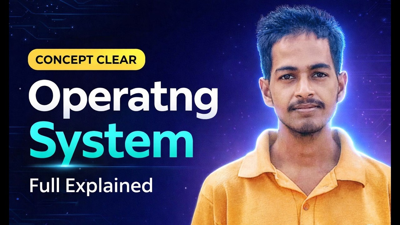 Operating System Explained Simply | Easy Hindi Tutorial