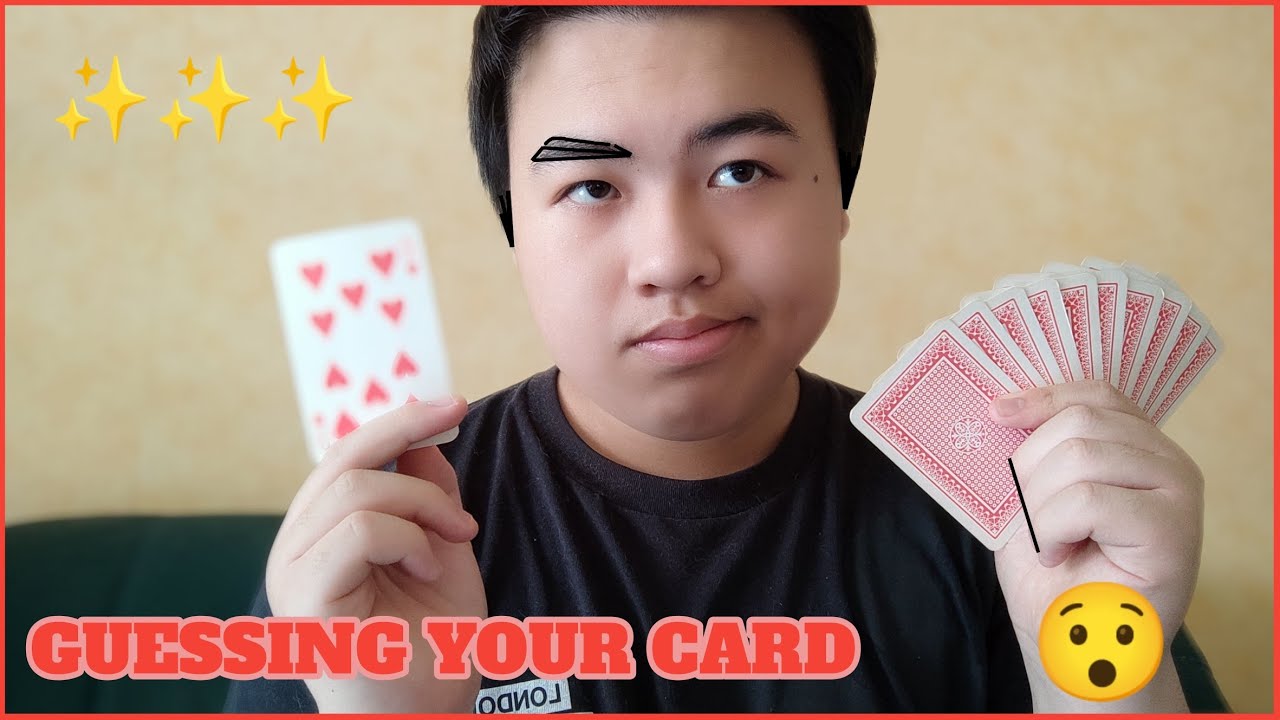 ASMR - GUESSING YOUR CARD (CARD TRICK) | RuiXi ASMR | 