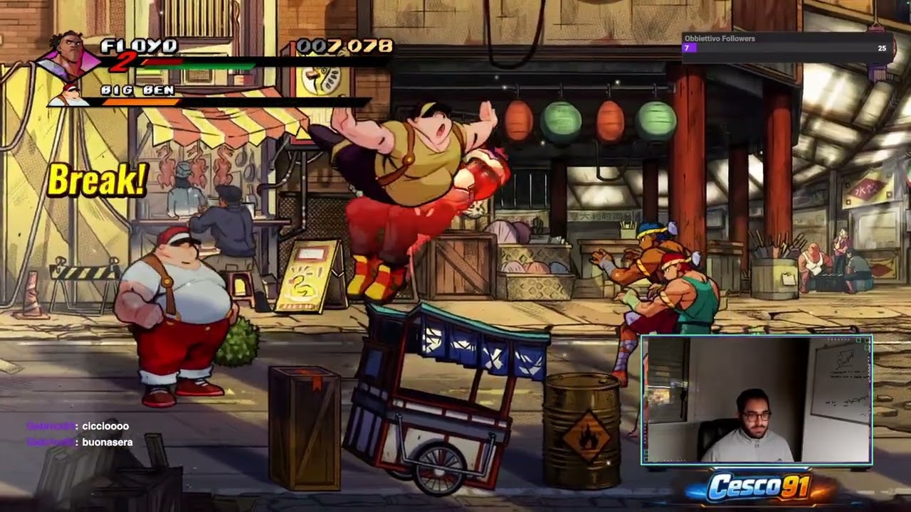 STREETS of RAGE e WAR THUNDER. Live 10/01/2026