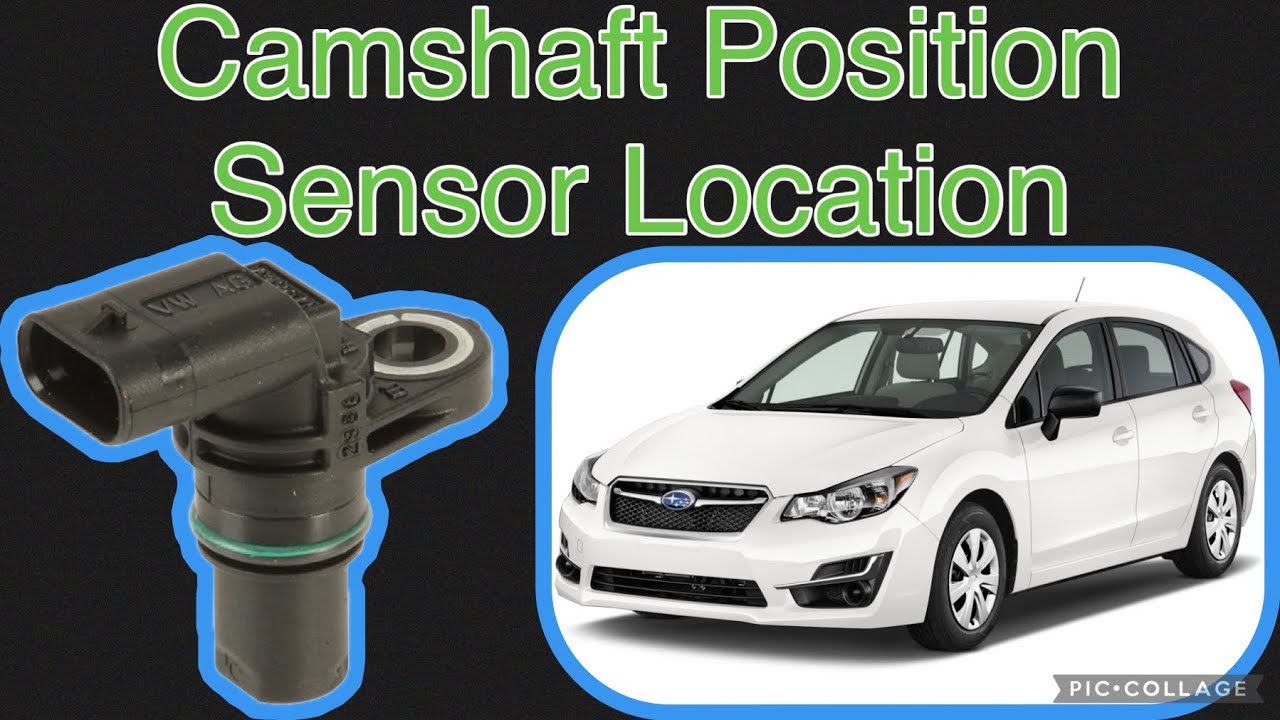 Camshaft Position Sensor location on a 2015 Subaru Impreza