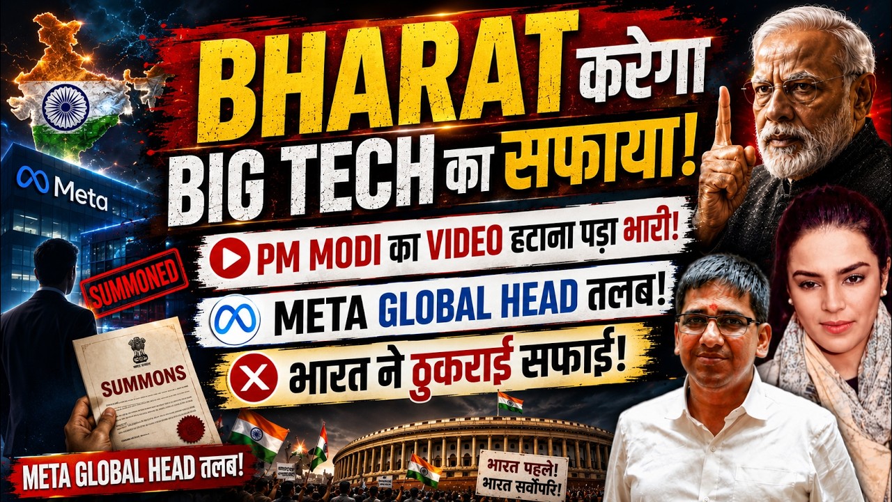 PM Modi Video Controversy: Meta, Google & X Face India&rsquo;s Action | Amber Zaidi