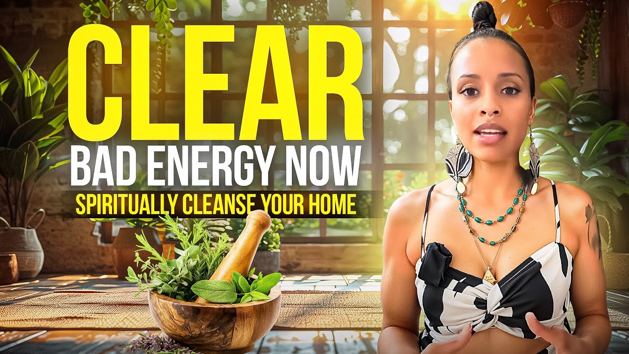 Clear Bad Energy Now!! How to Spiritually Cleanse Your Home / Space. 