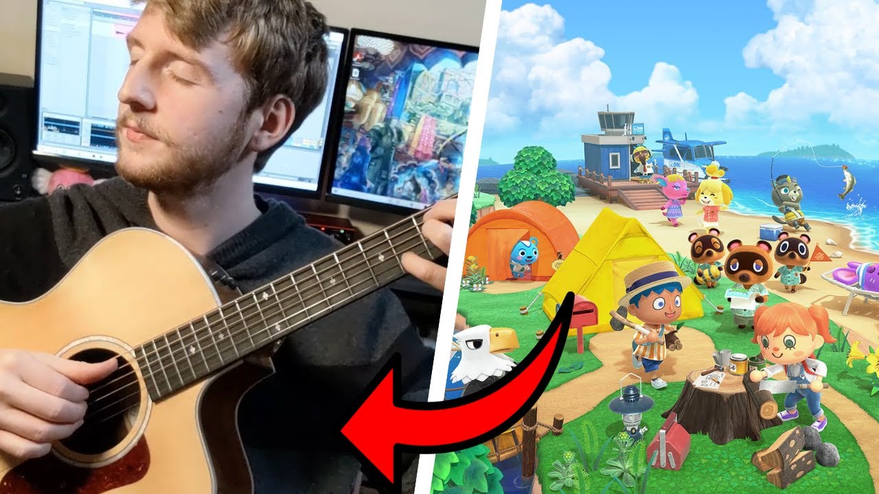 Animal Crossing for Solo Guitar - New Horizons Theme Cover | Harley Guio
