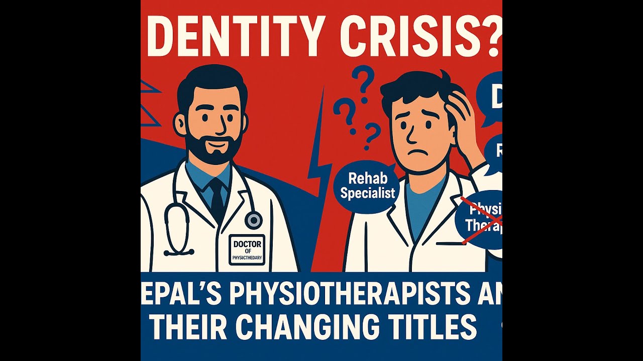 Identity crisis in Nepal's physiotherapists' titles and designations.