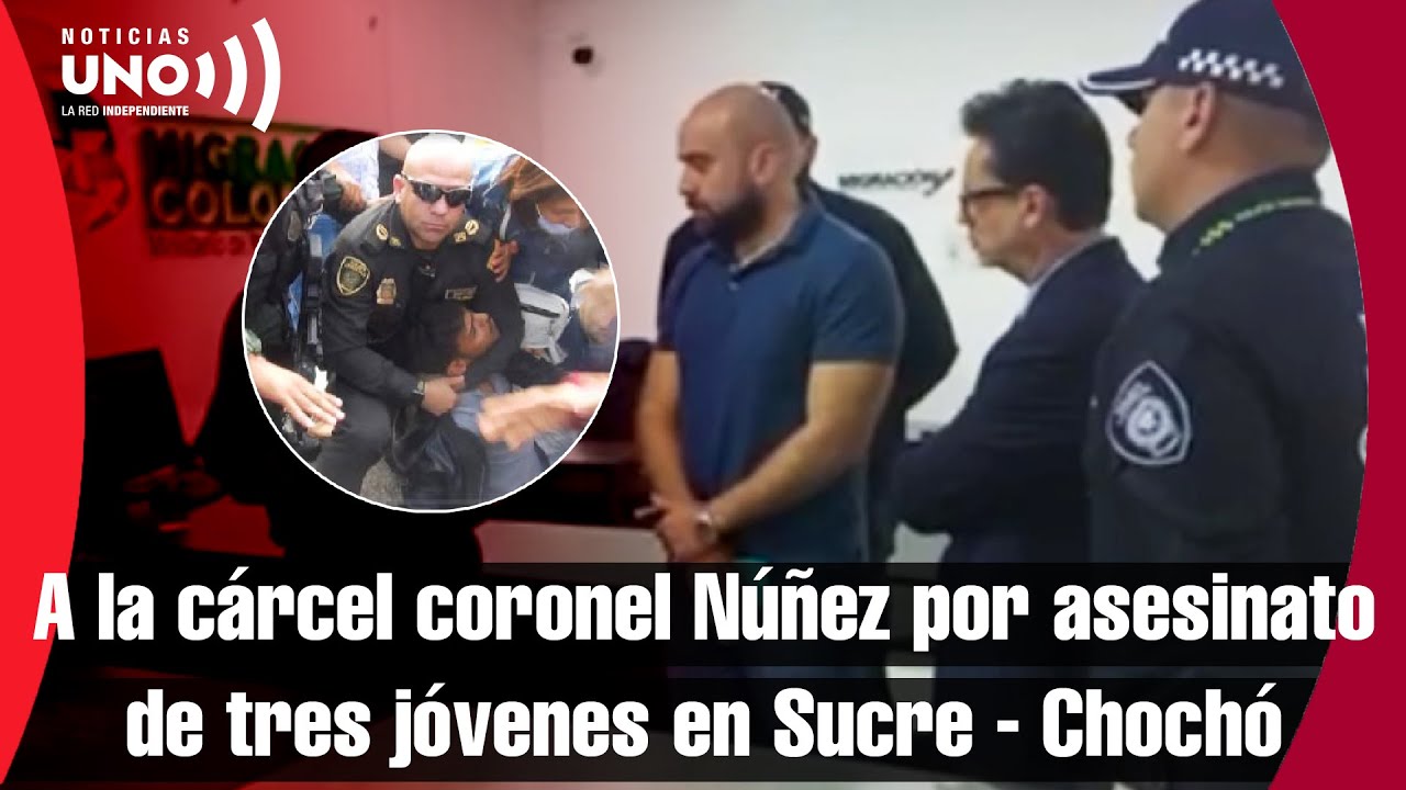 A la cárcel Coronel Núñez por ASESlИAT0 de tres jóvenes en Sucre - Chochó