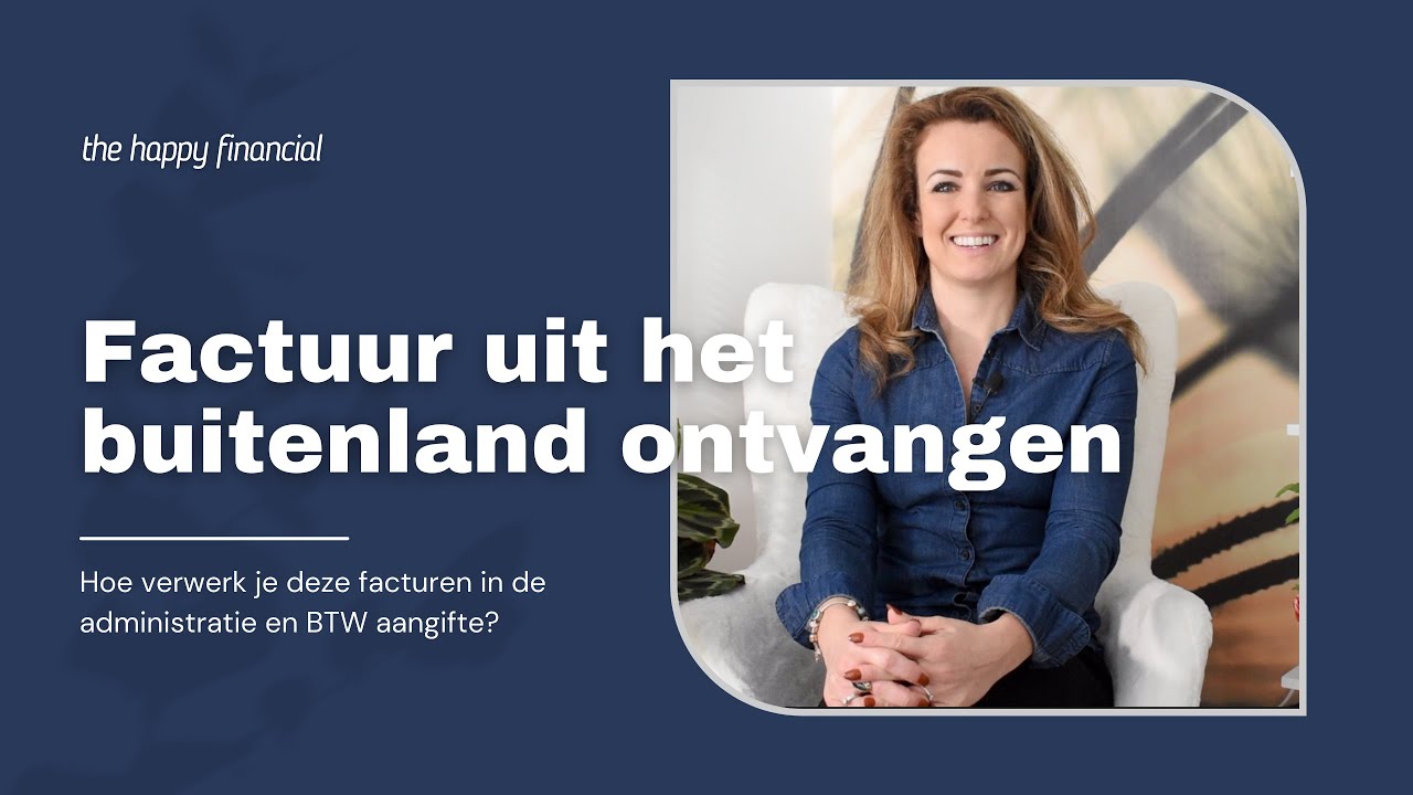 Factuur ontvangen uit het buitenland