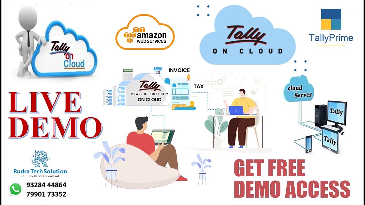 Tally On Cloud Demo || Tally on MacBook (Apple Laptop)
