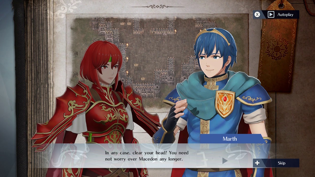 Режим истории DLC Shadow Dragon. История разговоров без ксенологов. Воины Fire Emblem.