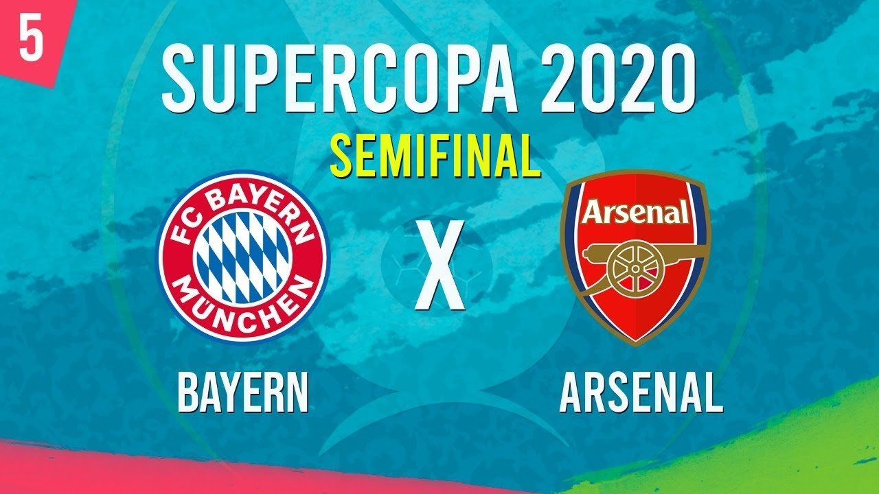 SUPERCOPA 2020 AO VIVO! BAYERN X ARSENAL