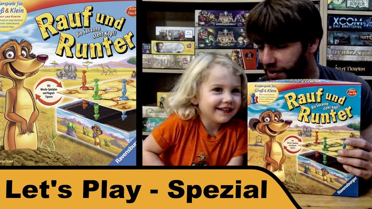 Rauf und Runter - Kinderspiel - Let's Play Spezial mit Leia