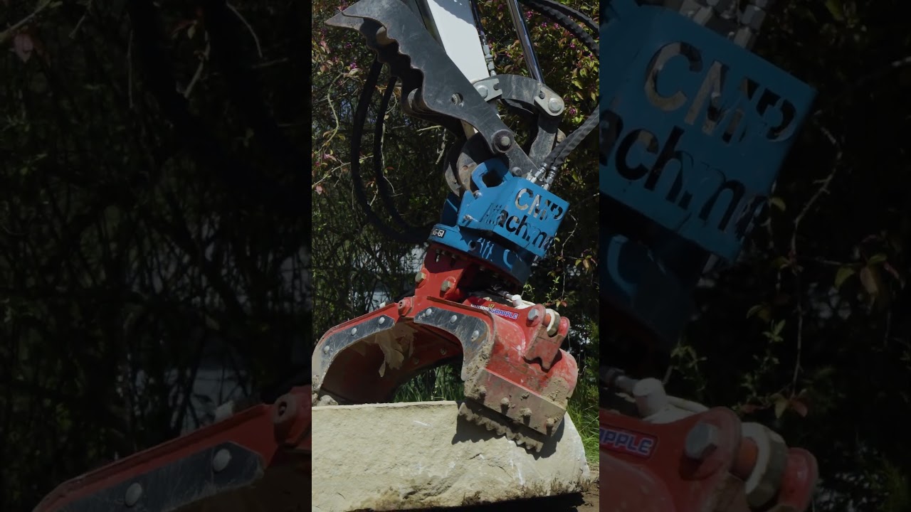 CMP Attachments Hydra Grapple #hardscaping #shorts