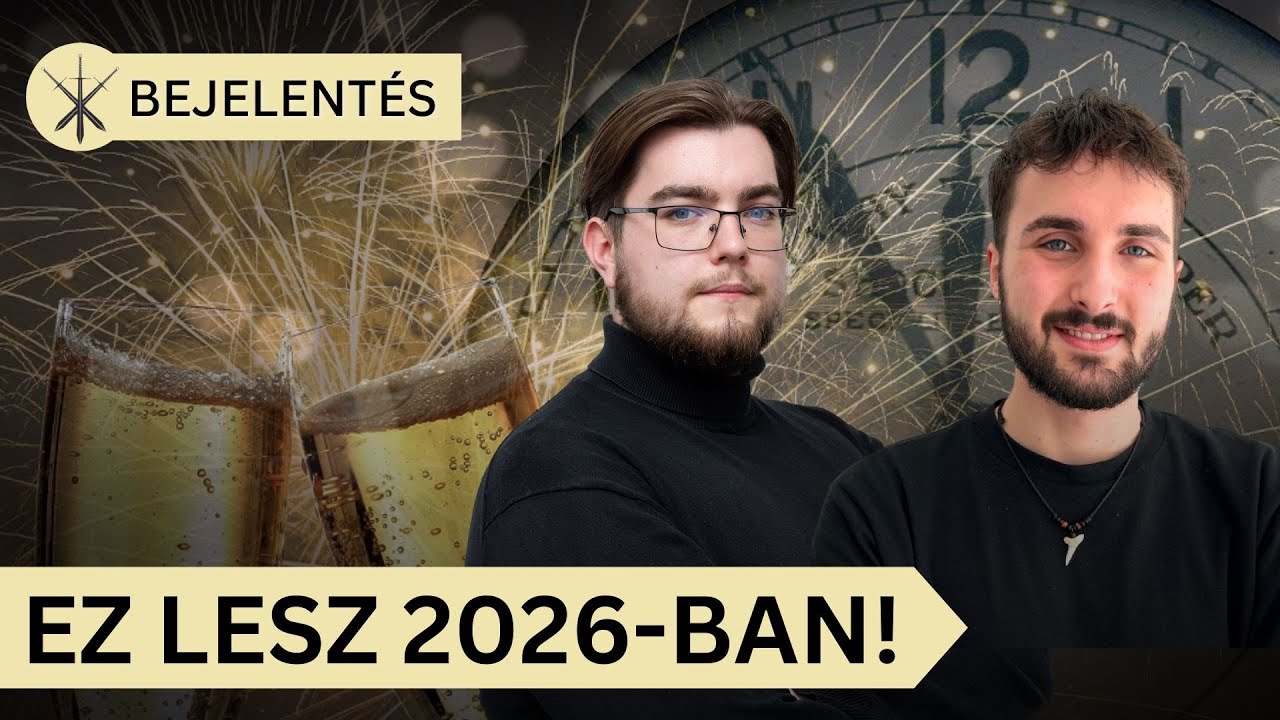 Visszatértünk! Új év, új tervek, mire számíthattok 2026-ban? - Bejelentés