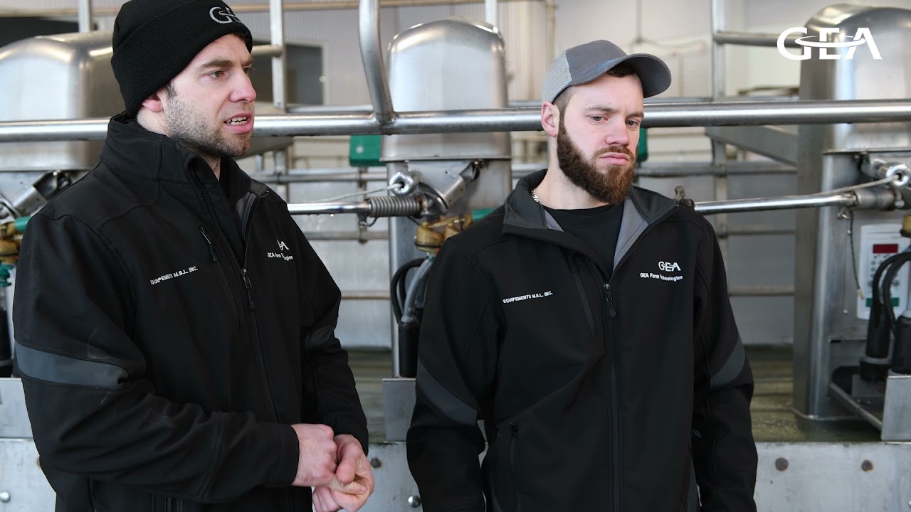 Carrousel de traite GEA - Témoignage Ferme Cloutier - FR
