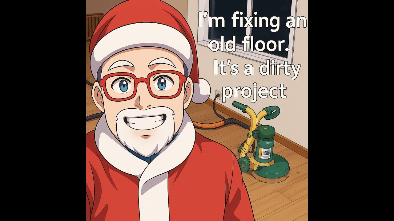 I'm fixing an old floor  It's a dirty project