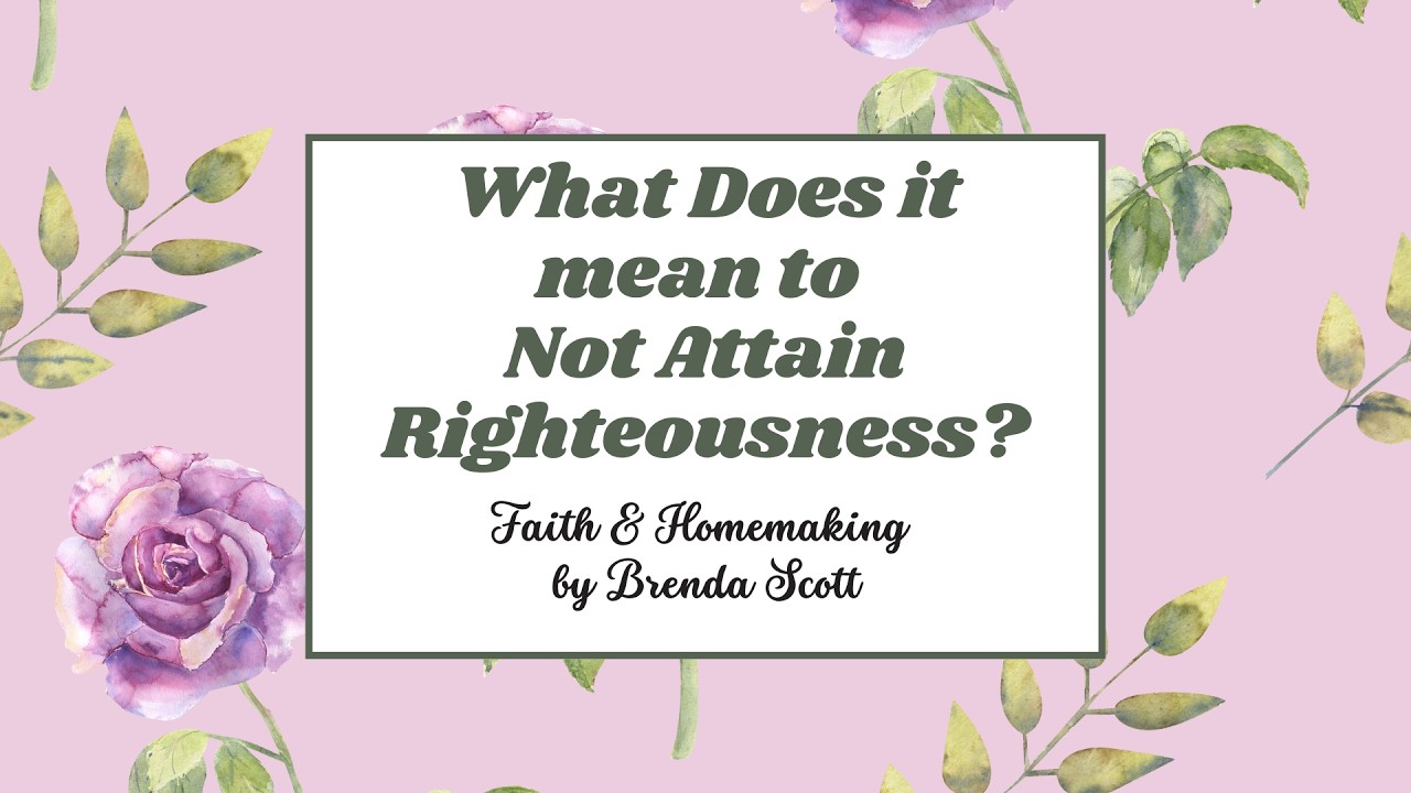 Righteousness