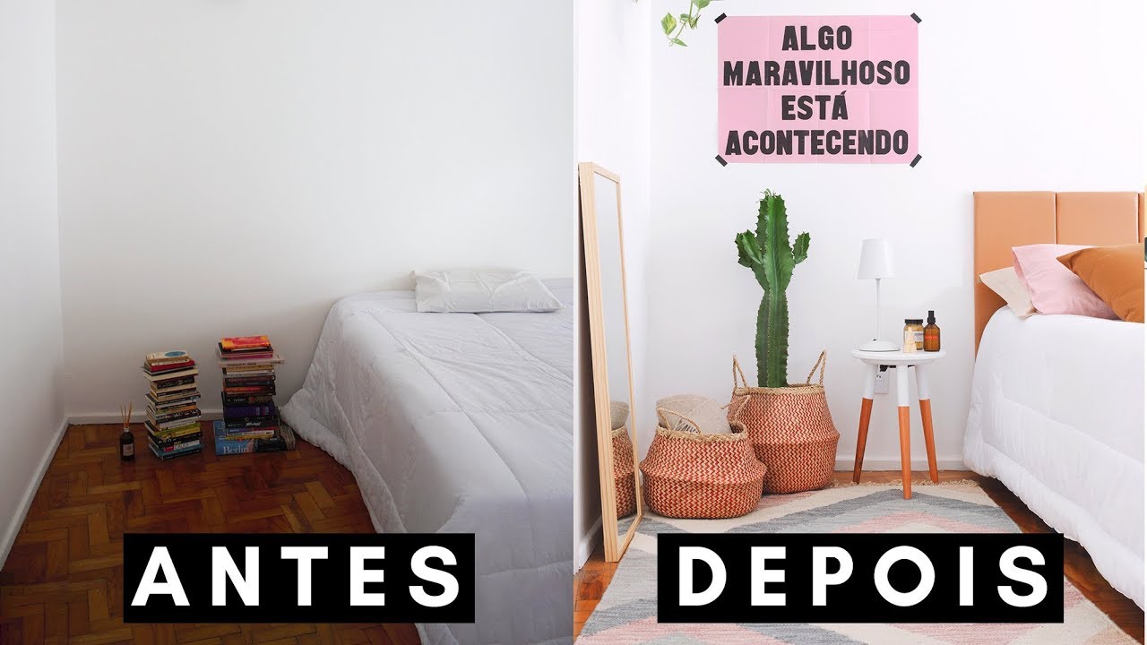 COMO DECORAR QUARTO PEQUENO GASTANDO POUCO I SUPER KITNET EP.06 I Paulo Biacchi