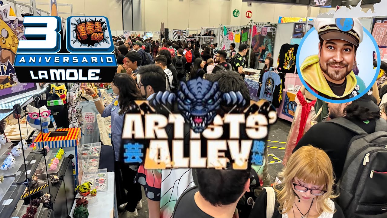 Recorrido La Mole 2026 Artist Alley Completo toda la zona de Artistas #lamole30 #lamole2026 