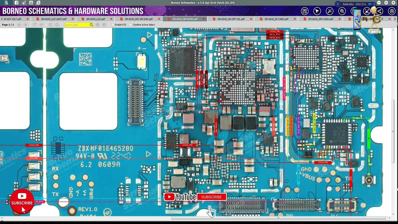 SM A042 SAMSUNG GALAXY A04E All Hardware Solutions