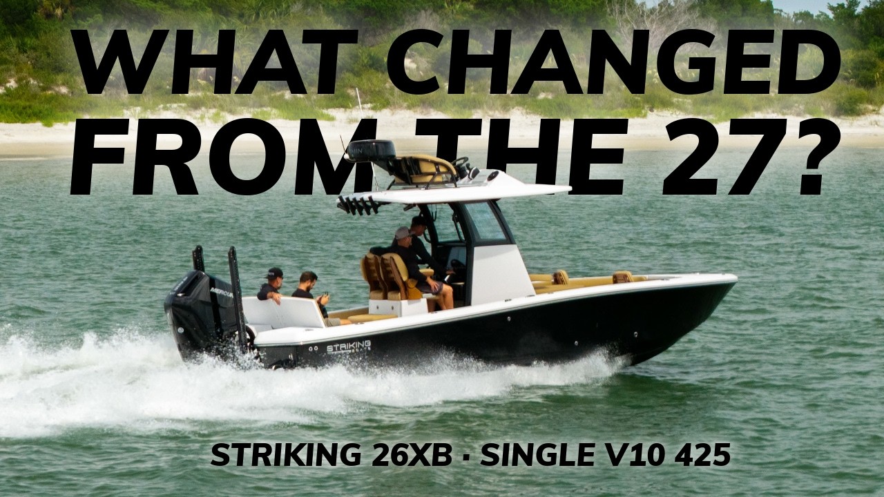 96 км/ч на одном двигателе? &mdash; Тест-драйв Striking Boats 26 XB