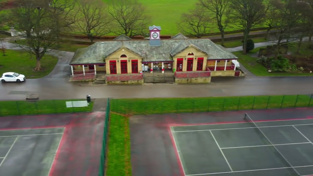 Birds Eye View of Greenhead Park, Huddersfield