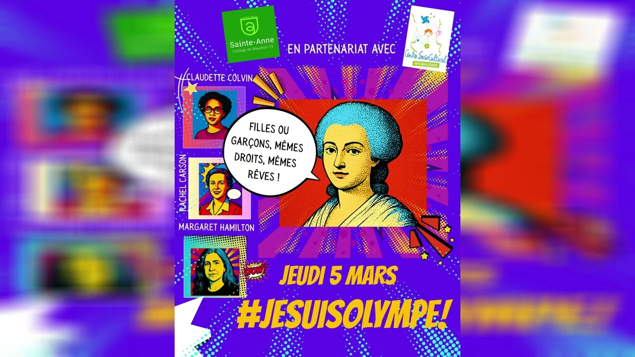 Je suis Olympe 2026  avec Eva, Liloo, Tiago et Macha