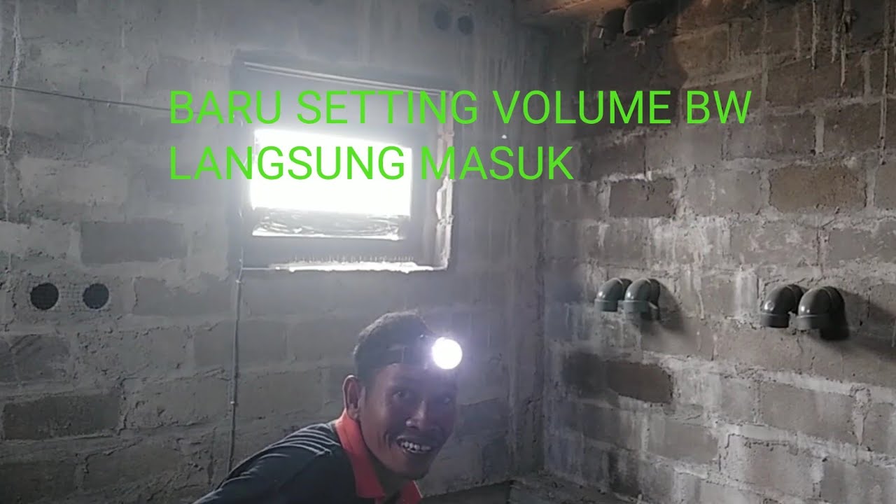 CARA JITU SETTING VOLUME SP DAN ST