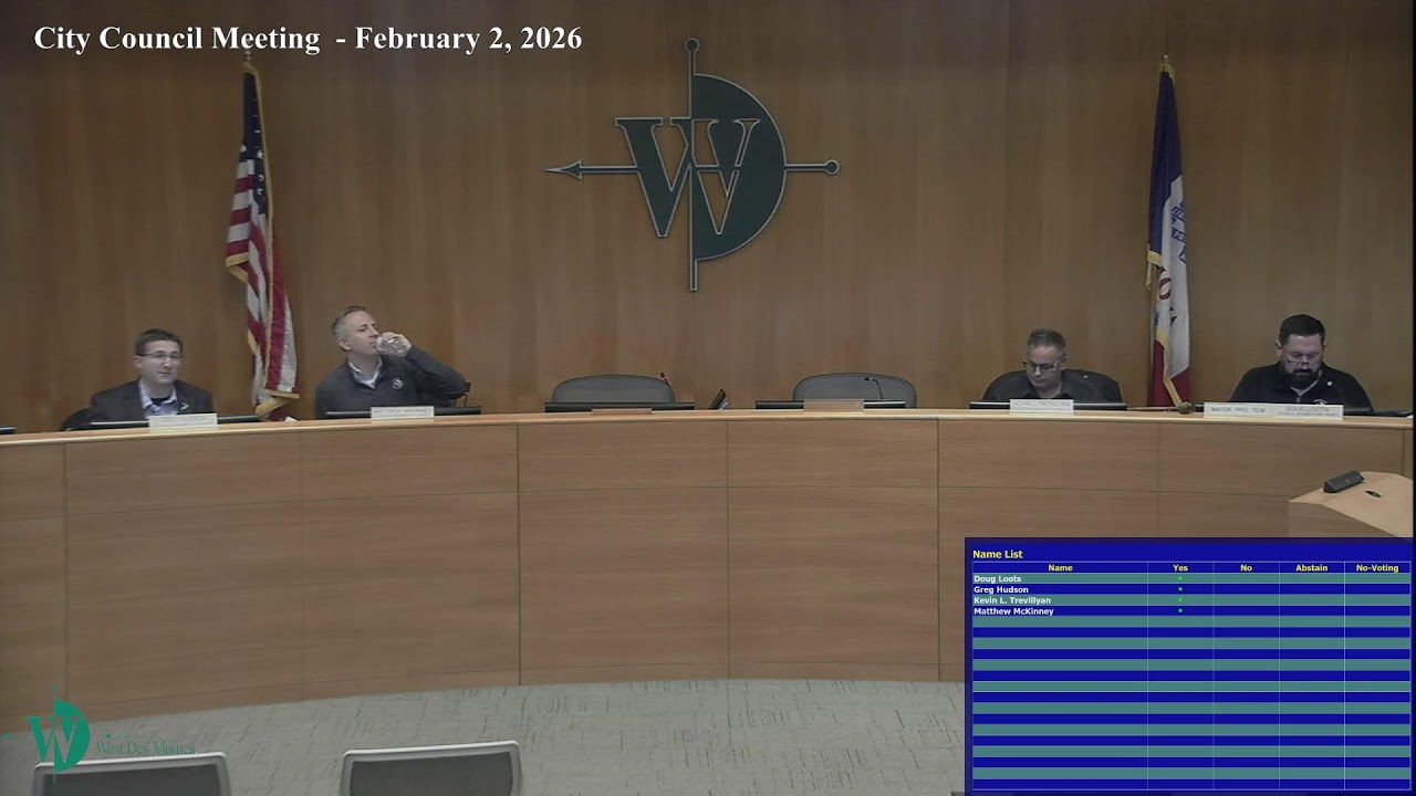 City Council Meeting  - February 2, 2026